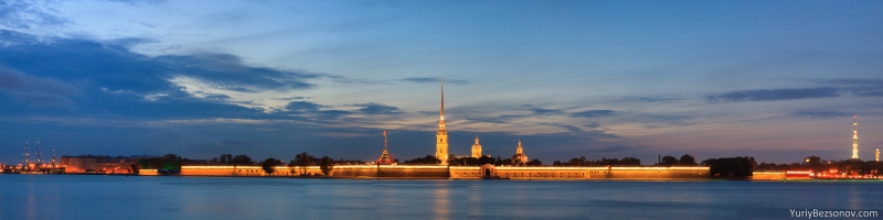 Peter and Paul Fortress skyline