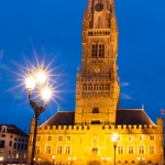 Brugge at night