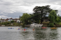 Rowing at River Thames