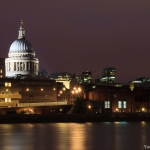 St Paul Cathedral at night