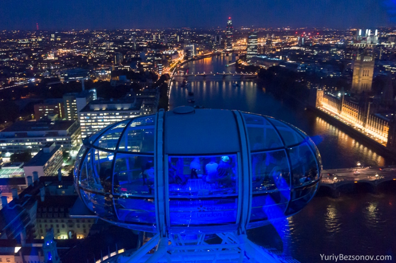 A view form The London Eye