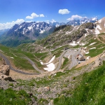 a view from Col du Galibier