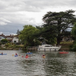 Rowing at River Thames